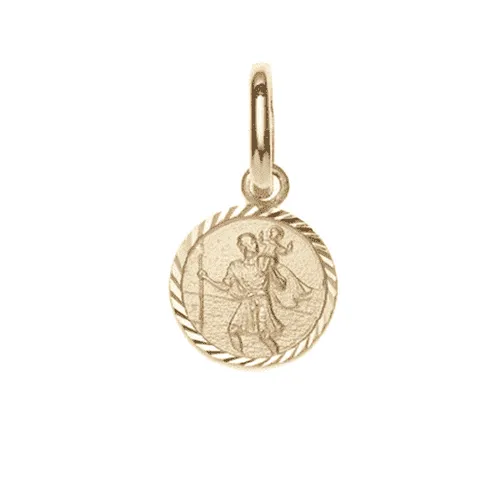 08mm tiny St Christopher Medal*