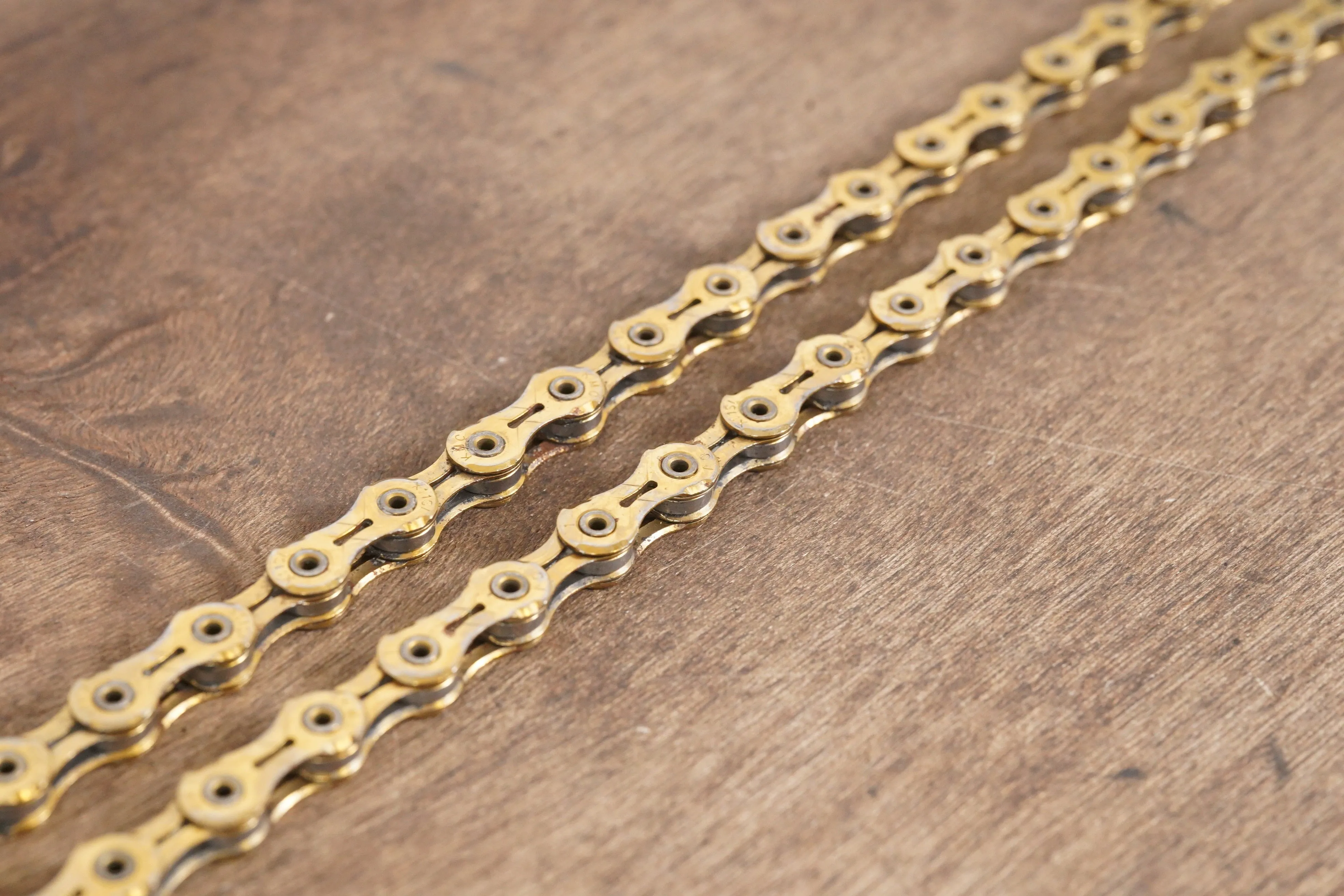 104L KMC X11SL Gold 11 Speed Road Chain >75% Life Remaining 104 Links