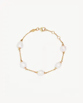 18k Gold Vermeil Harmony Pearl Bracelet