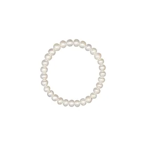 704-01 | 7 MM ROUND PEARL BRACELET (WHITE)