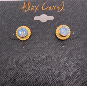 Alex Carol Crystal Stud Earrings