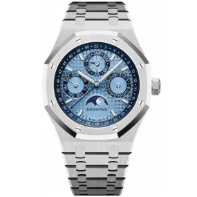 Audemars Piguet Limited Edition Royal Oak Perpetual Calendar 41mm 26574PT Blue Dial