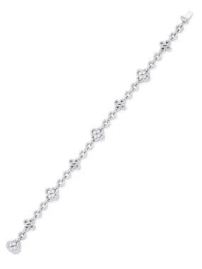 Be Boodles Platinum Diamond Bracelet