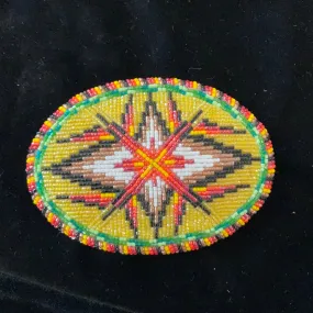 Beaded Belt Buckle