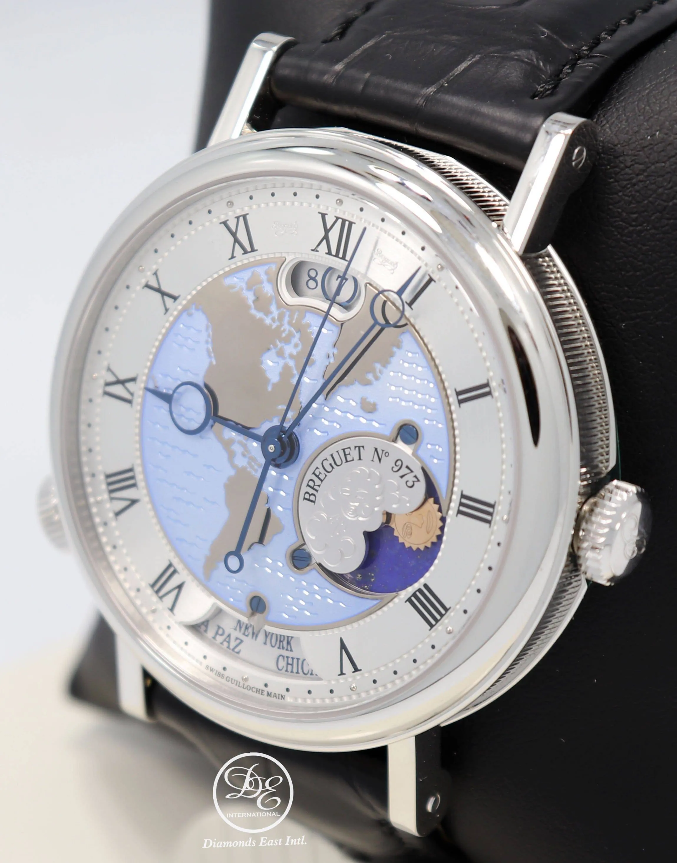 Breguet Classique Hora Mundi Dial Platinum Watch 5717PT/US/9ZU BOX/PAPERS *NEW