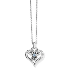 Brighton Alcazar Heart Glint Convertible Necklace