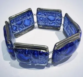 Bubble Square Bracelet 2 (Dark Blue)