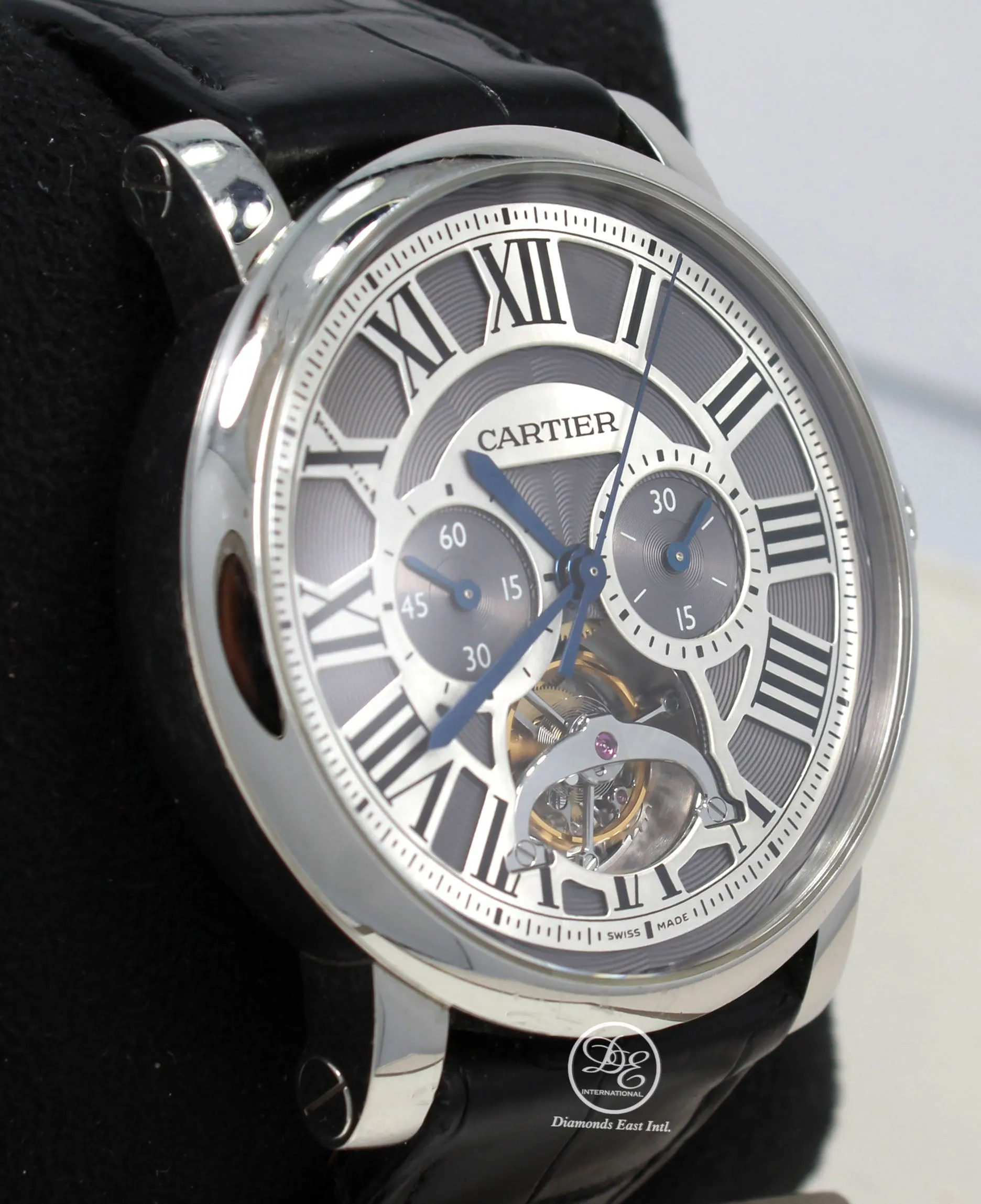 Cartier Rotonde de Cartier Tourbillon W1580007 Platinum Limited Edition BOX/PAPERS