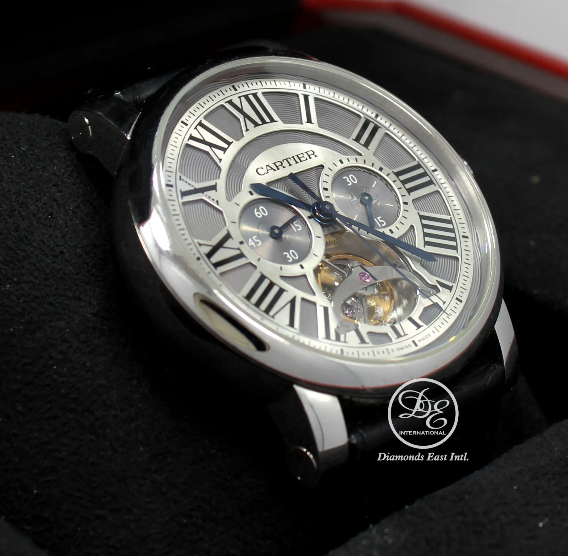 Cartier Rotonde de Cartier Tourbillon W1580007 Platinum Limited Edition BOX/PAPERS