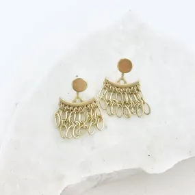 Chandelier Gold Earrings