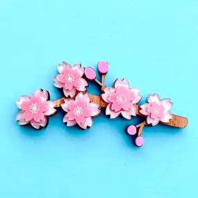 Cherry Blossom - Brooch - Set of 4