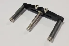 Clamp-On Double-Sided Chain Keeper