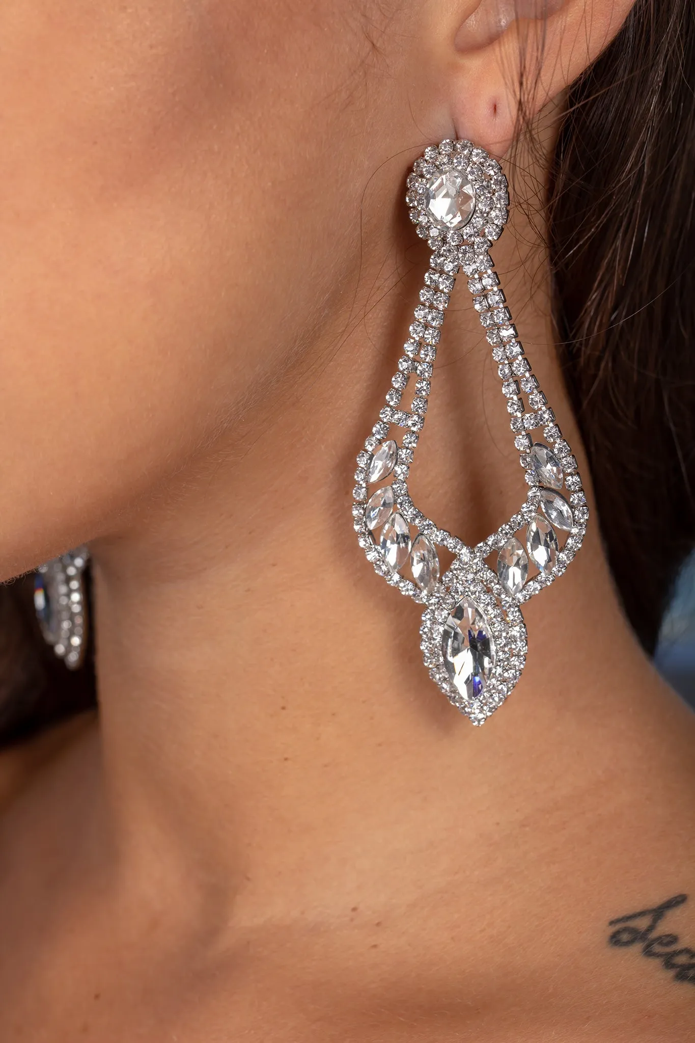 Crystal Chandelier Earrings