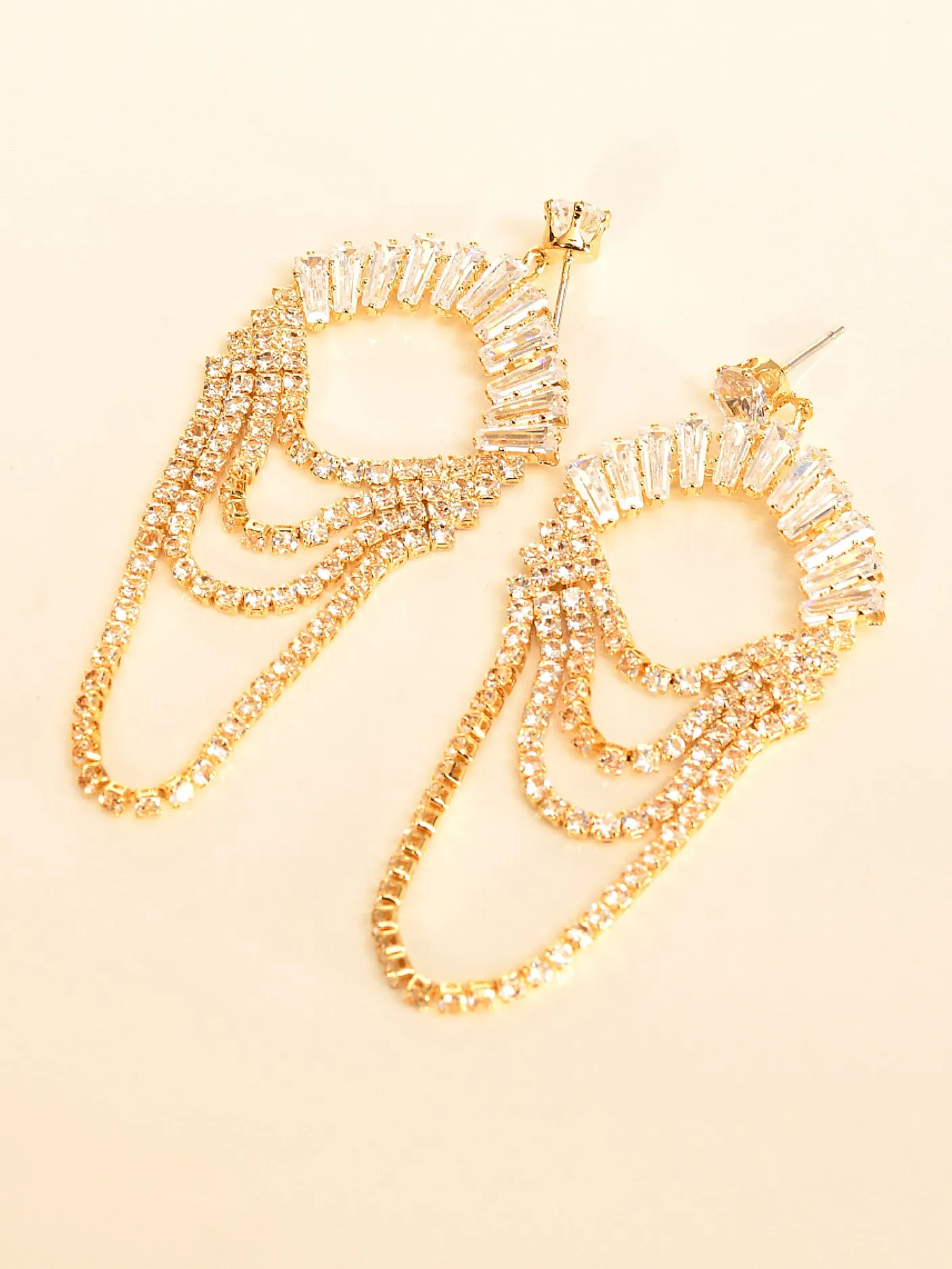 Crystal Chandelier Earrings