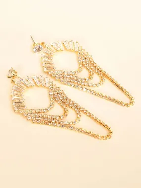 Crystal Chandelier Earrings