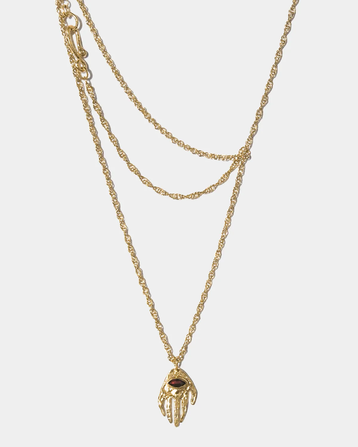 CUSTODIA LONG NECKLACE