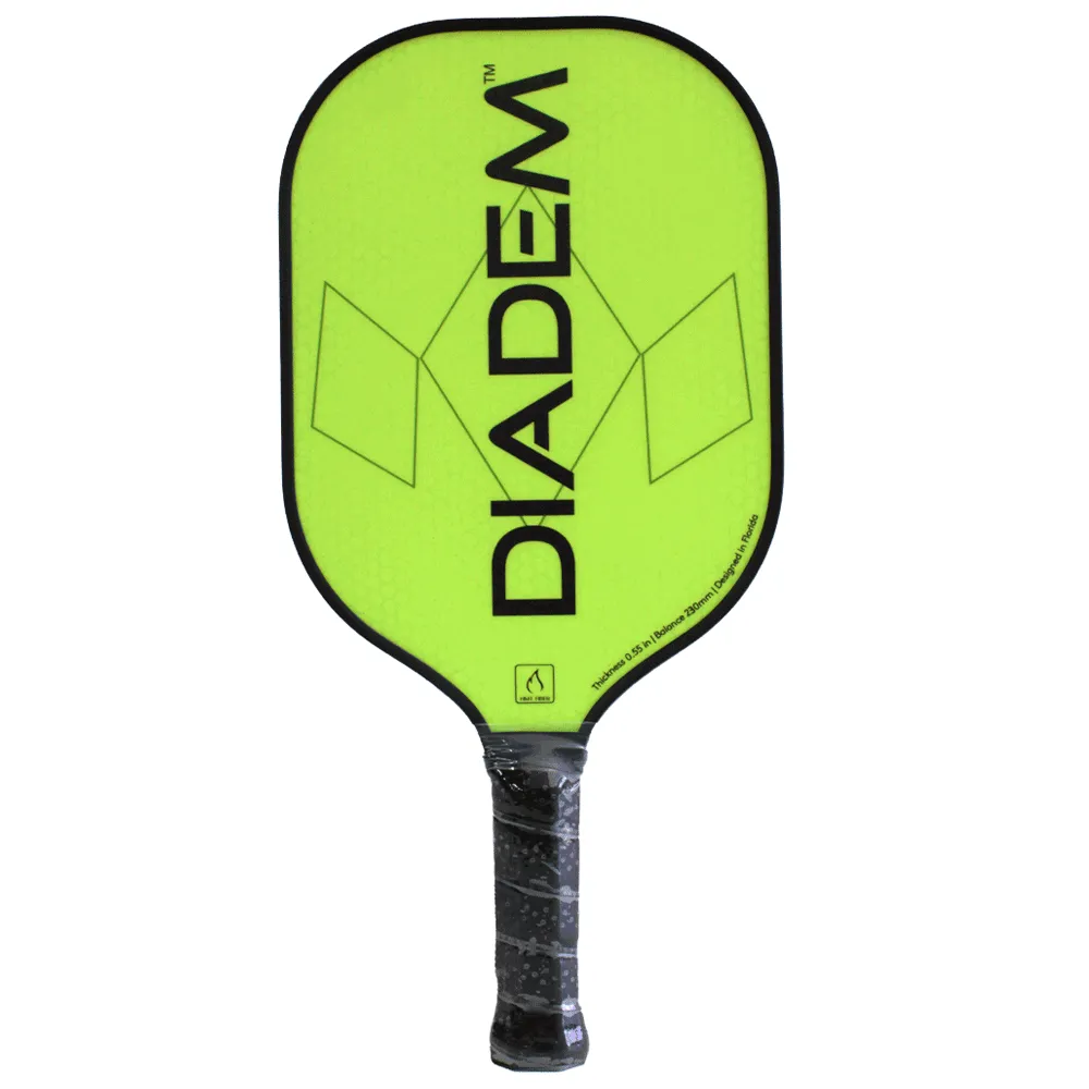 Diadem Riptide Pickleball Paddle Electric Yellow