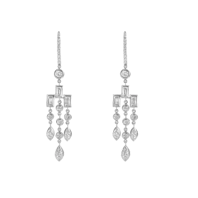 Diamond Chandelier Earrings