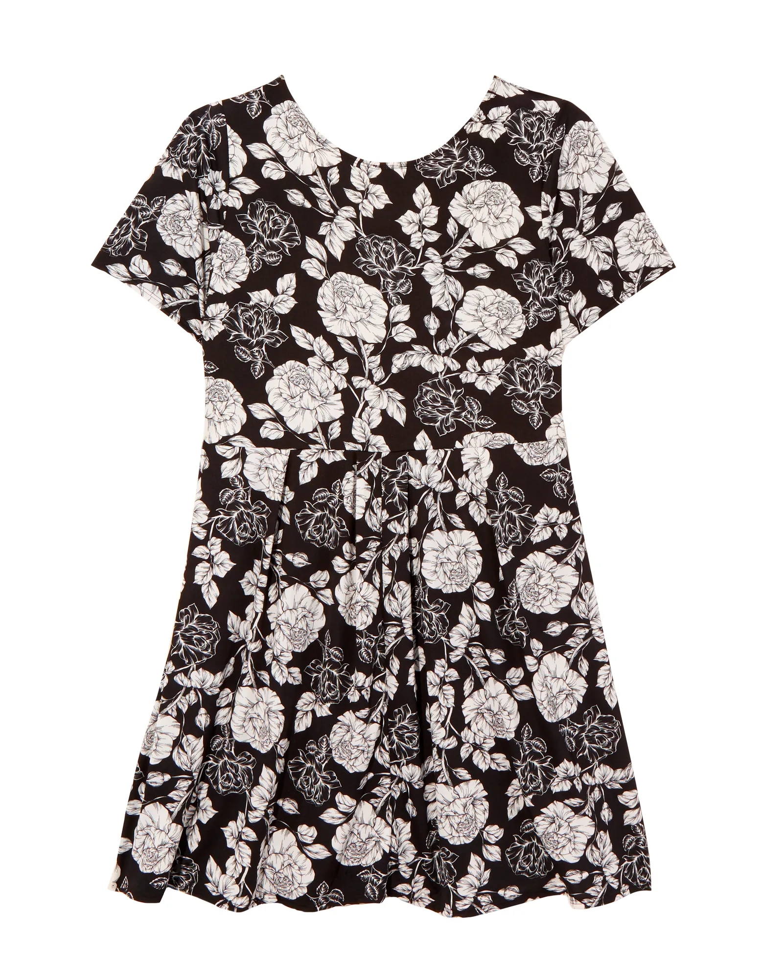 Dottie Dress | Black / White