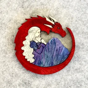 Dragon’s Embrace - Brooch - Set of 2