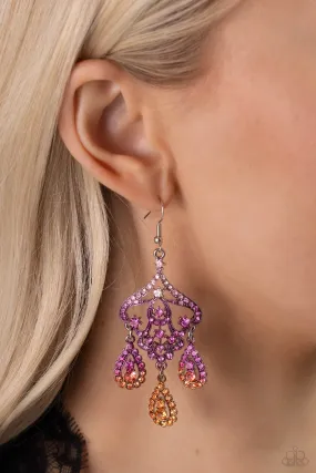 Earrings Chandelier Command - Multi E2090