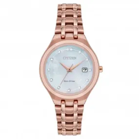 Eco-Drive Ladies Silhouette Diamond  Watch EW2489-54D