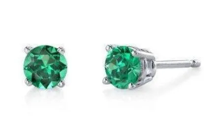 Emerald Studs