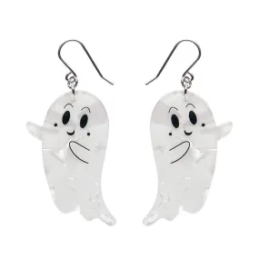 Erstwilder Ghost Halloween Drop Pierced Earrings Designed in Australia