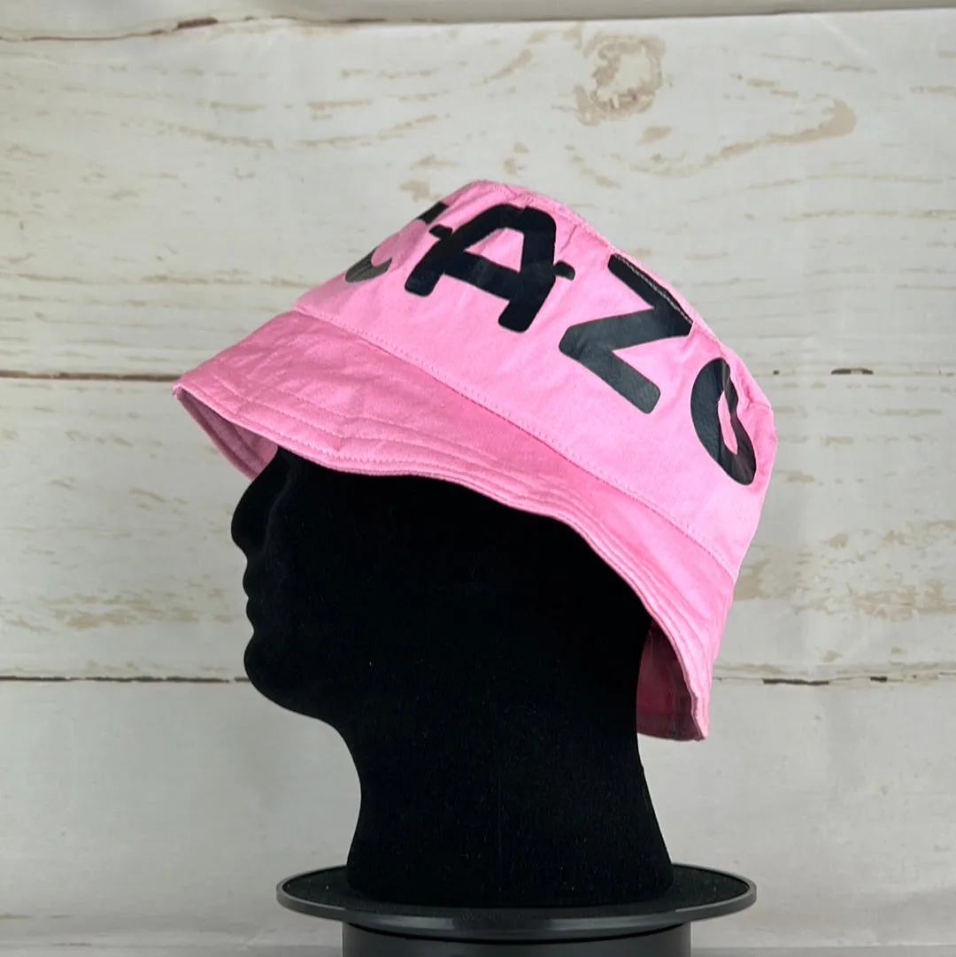 Everton Pink Upcycled Training Shirt Bucket Hat