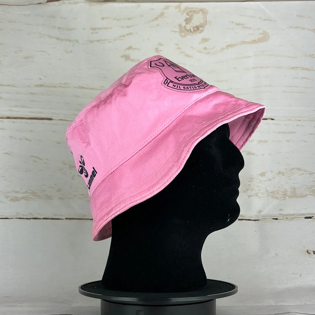 Everton Pink Upcycled Training Shirt Bucket Hat