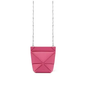 Facet Micro Plus Foldable Crossbody Bag - Pink