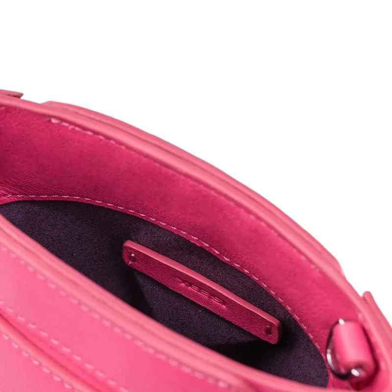 Facet Micro Plus Foldable Crossbody Bag - Pink