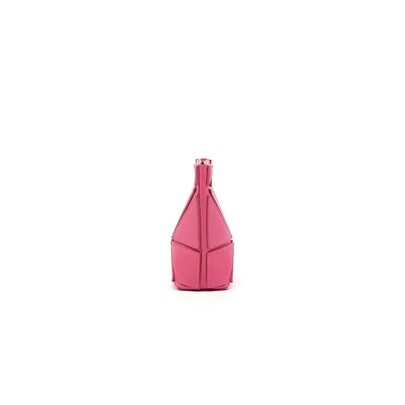 Facet Micro Plus Foldable Crossbody Bag - Pink