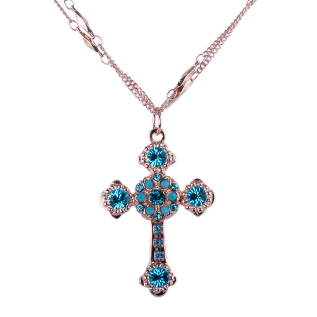 Flat Cross Pendant in "Addicted to Love" *Custom*