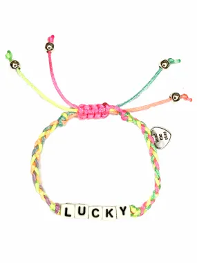 Friendship Bracelet - Lucky Pastel