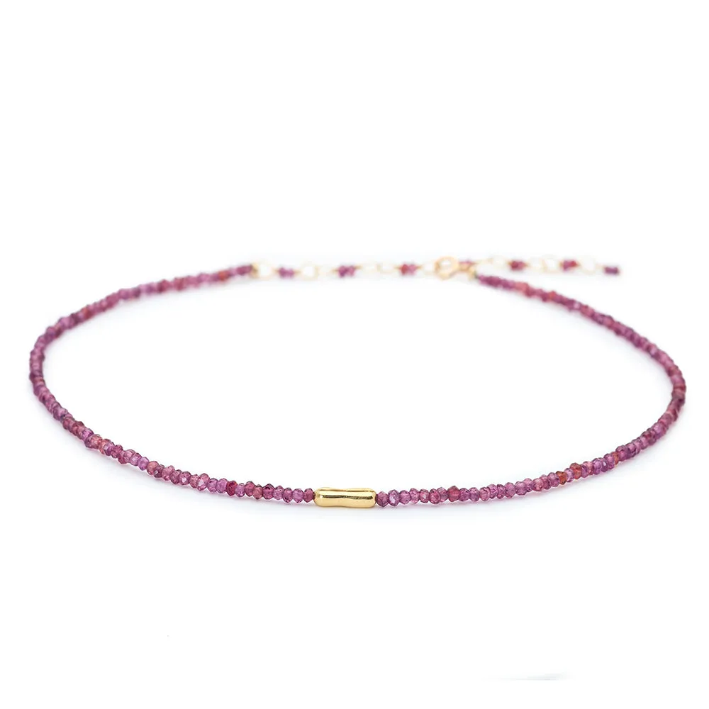 Gemstone Choker Necklace