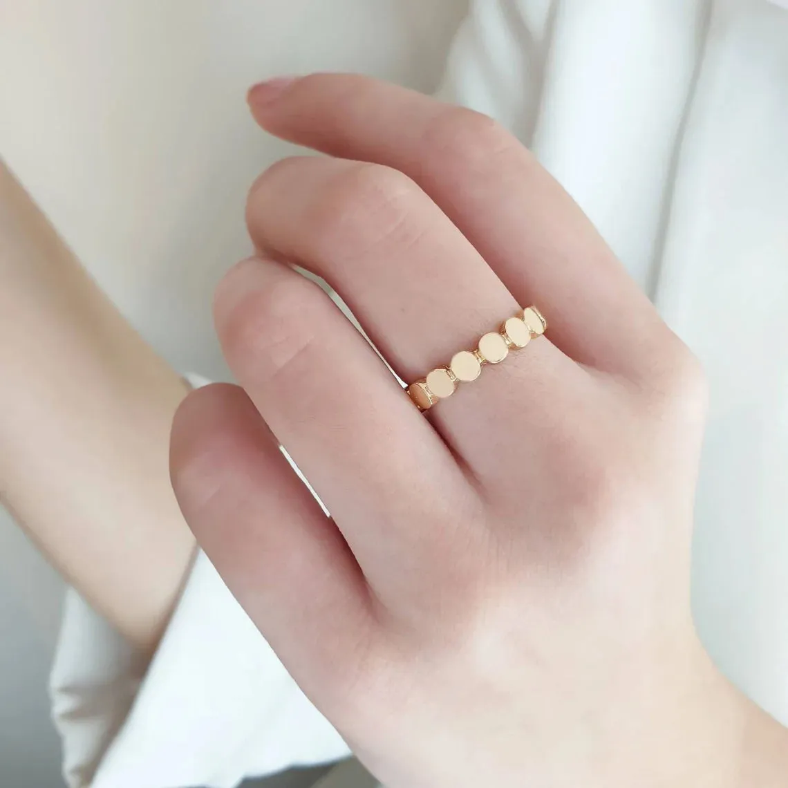 Gold Dot Ring