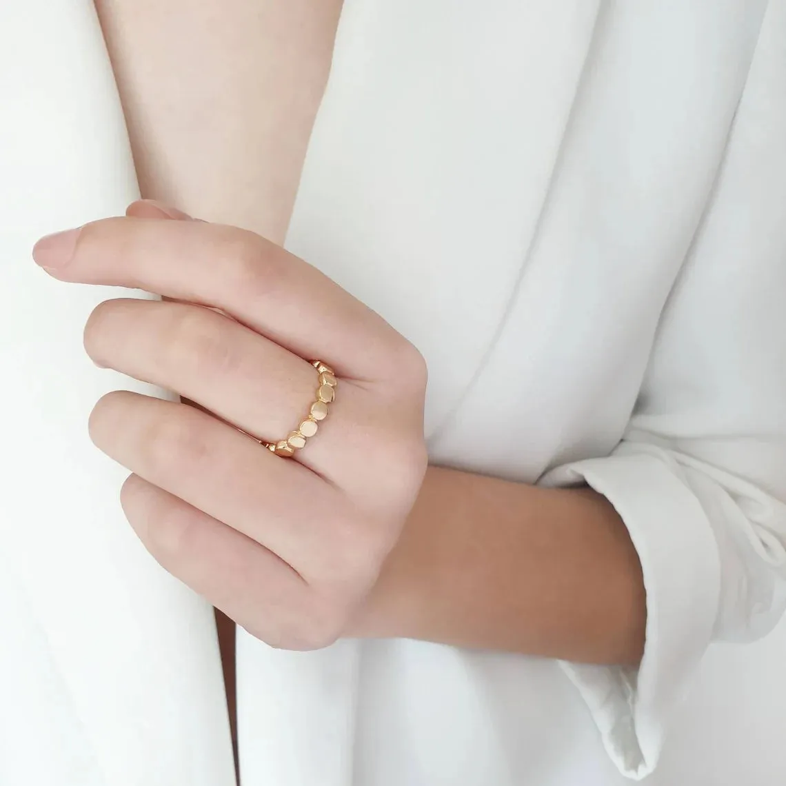 Gold Dot Ring