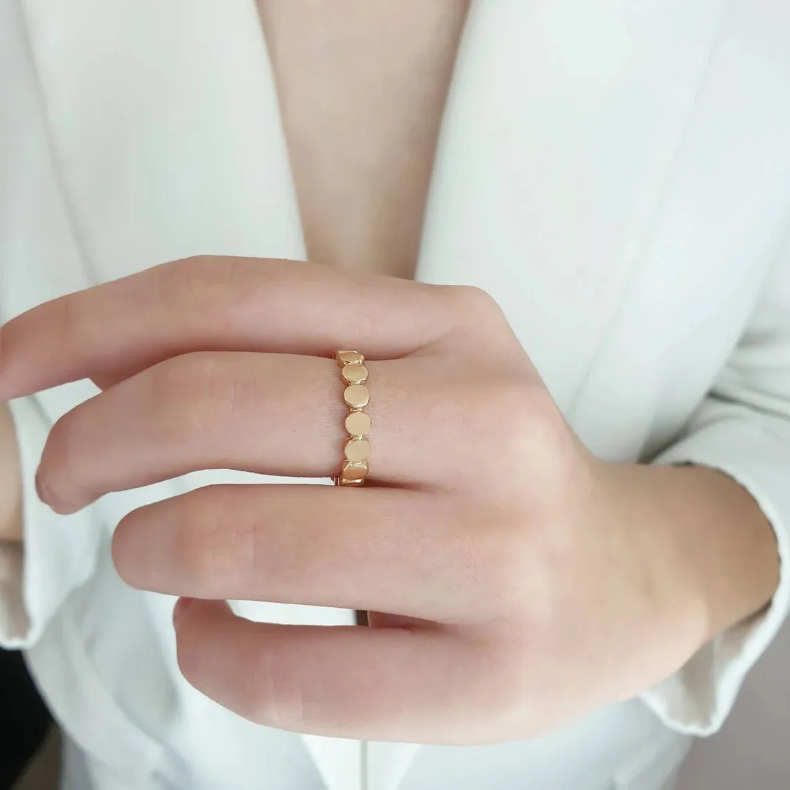 Gold Dot Ring