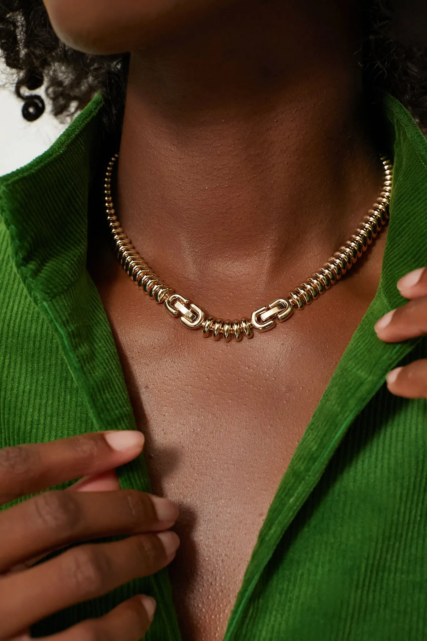 Gold Sofia Choker