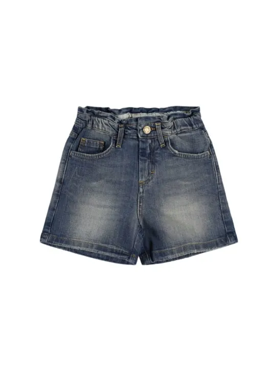 Golden Goose   Journey elasticated waist denim shorts 