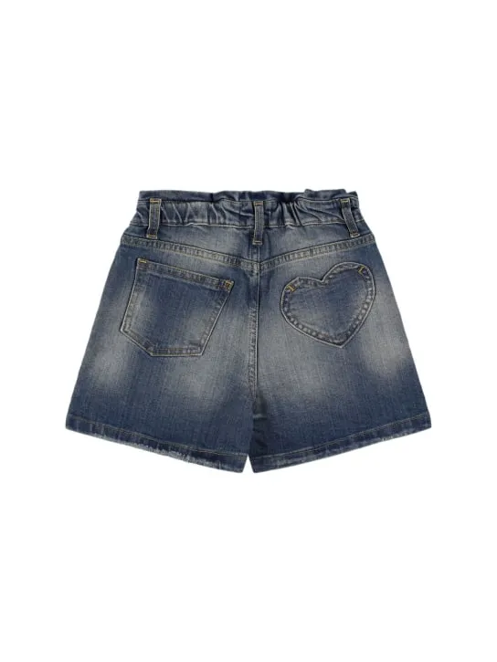 Golden Goose   Journey elasticated waist denim shorts 