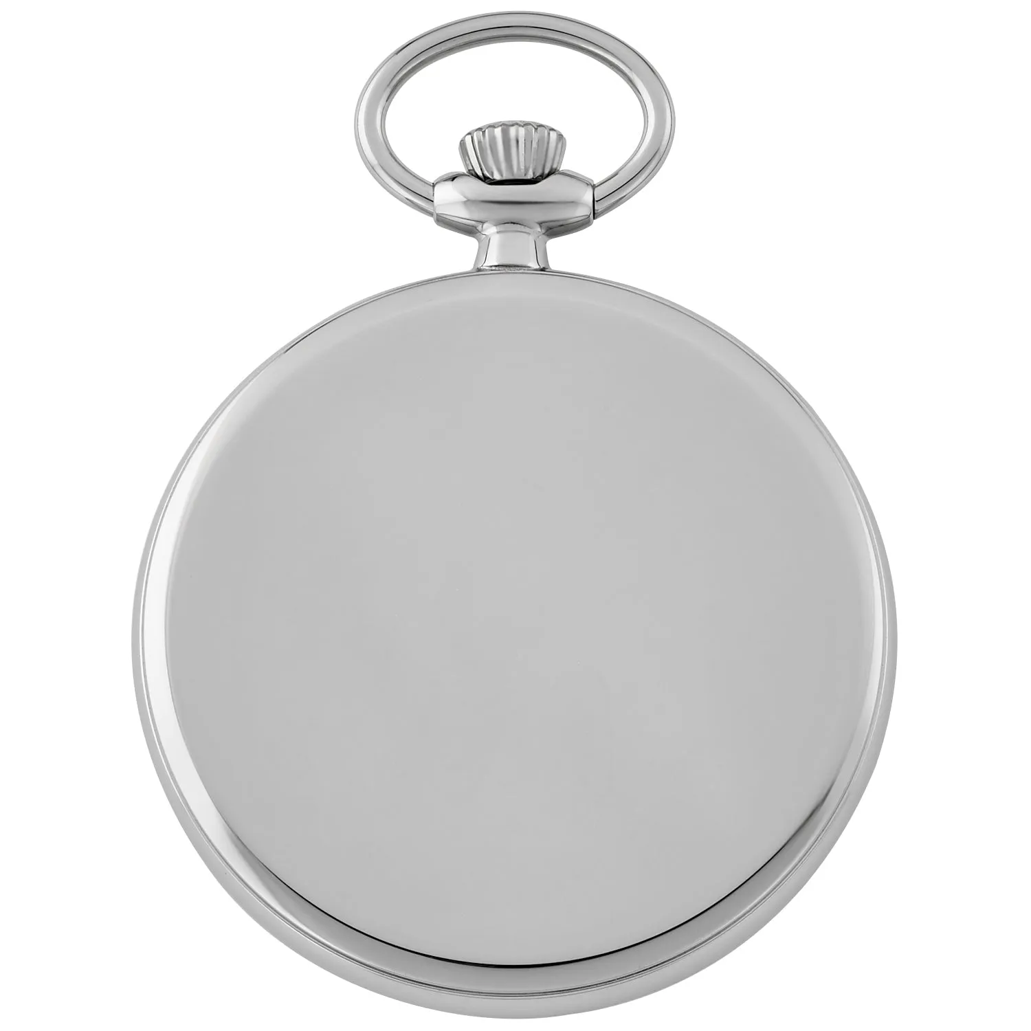 Gotham Men's Stainless steel Mechanical Hand Wind Railroad Pocket Watch # GWC14100SB