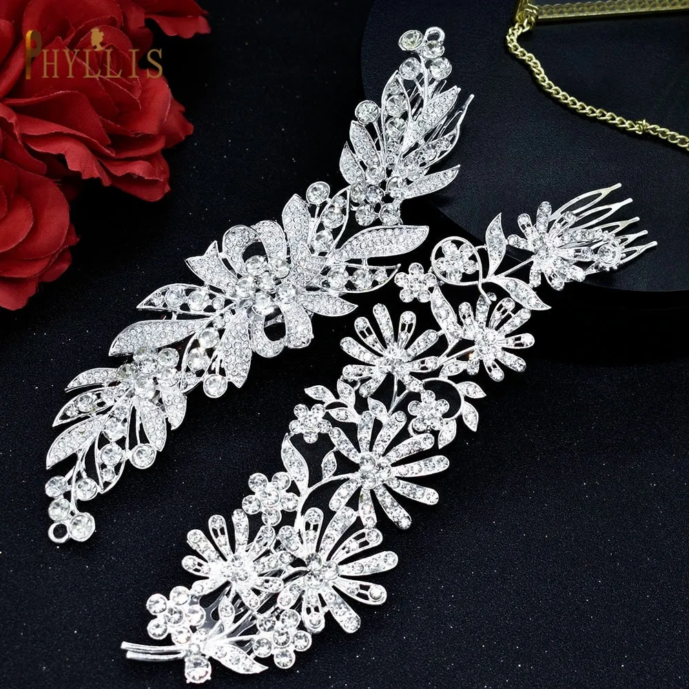 #H36 Beautiful Spakly Dance Headpiece- Rhinestone Hair Ornaments -Wedding/Bridal Hair Accessories