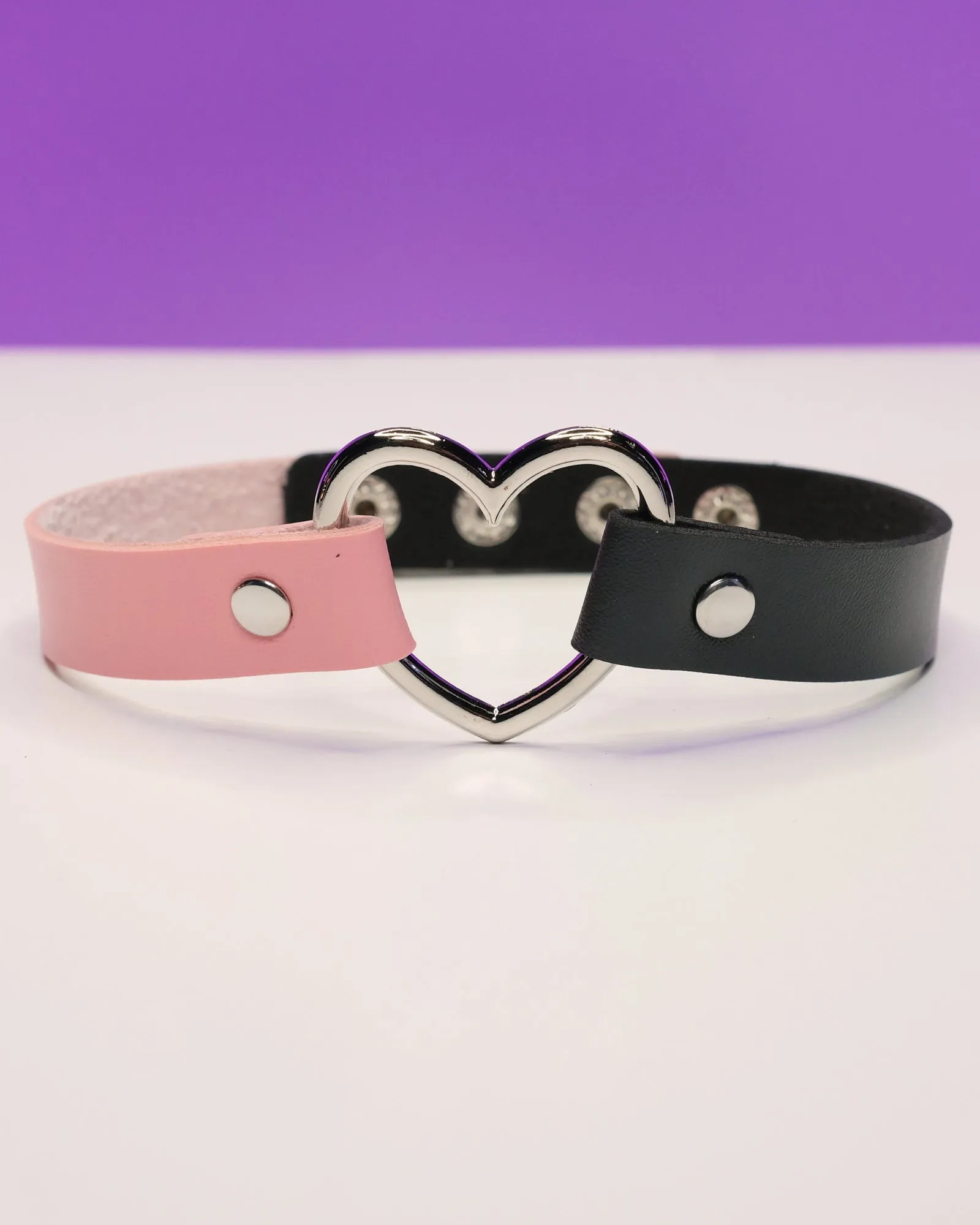 Heart Matte Choker