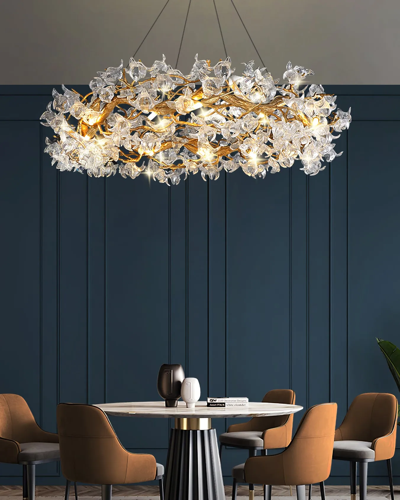 Hibiscus Flower Chandelier