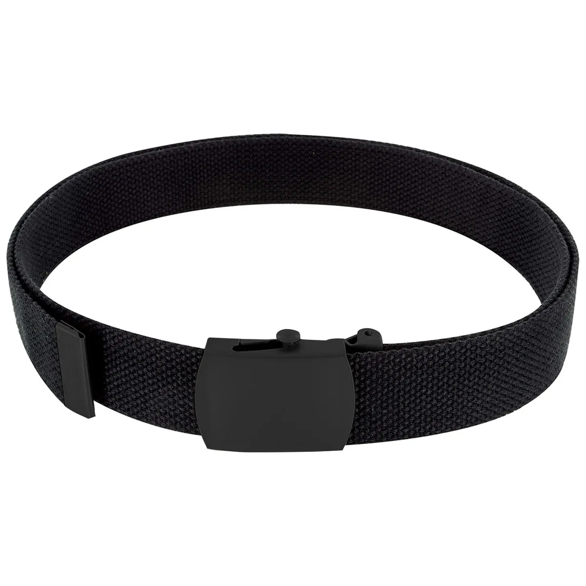 Highlander US Military Canvas Belt Black