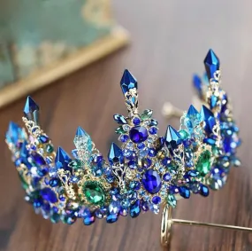 Inspired Blue Mermaid Tiara