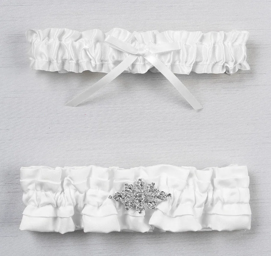 Isabella Wedding Garter Set