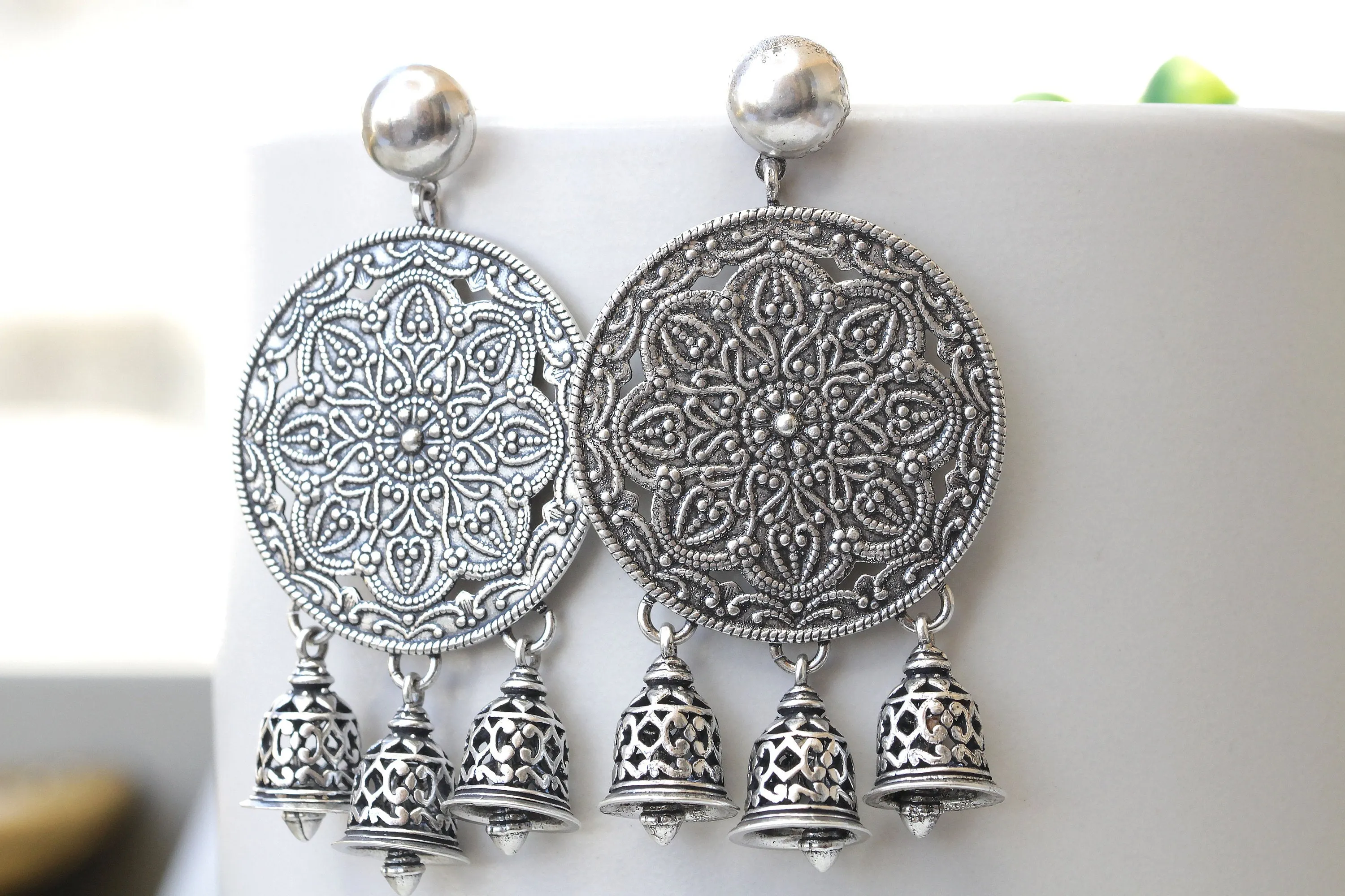 Jhumka SILVER Earrings